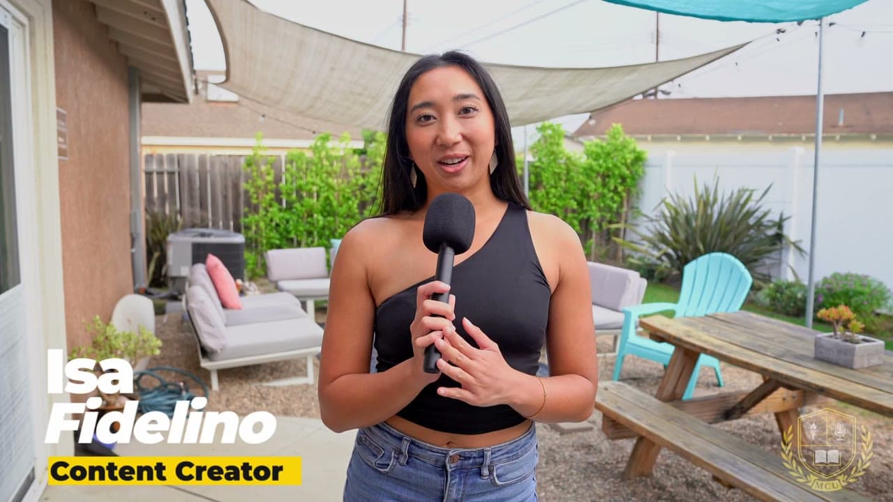 Isa Fidelino, Content Creator - MCU testimonial