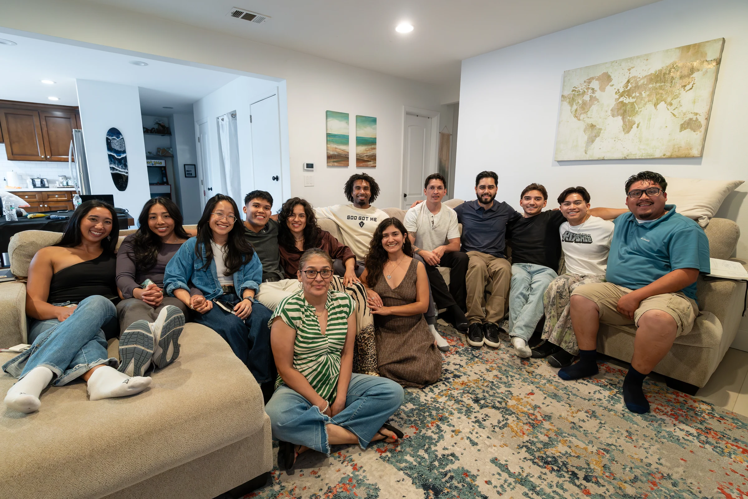 Faith-driven leaders gathered together at an MCU event